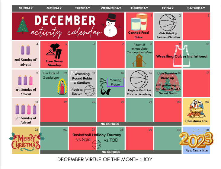 December Calendar 2022