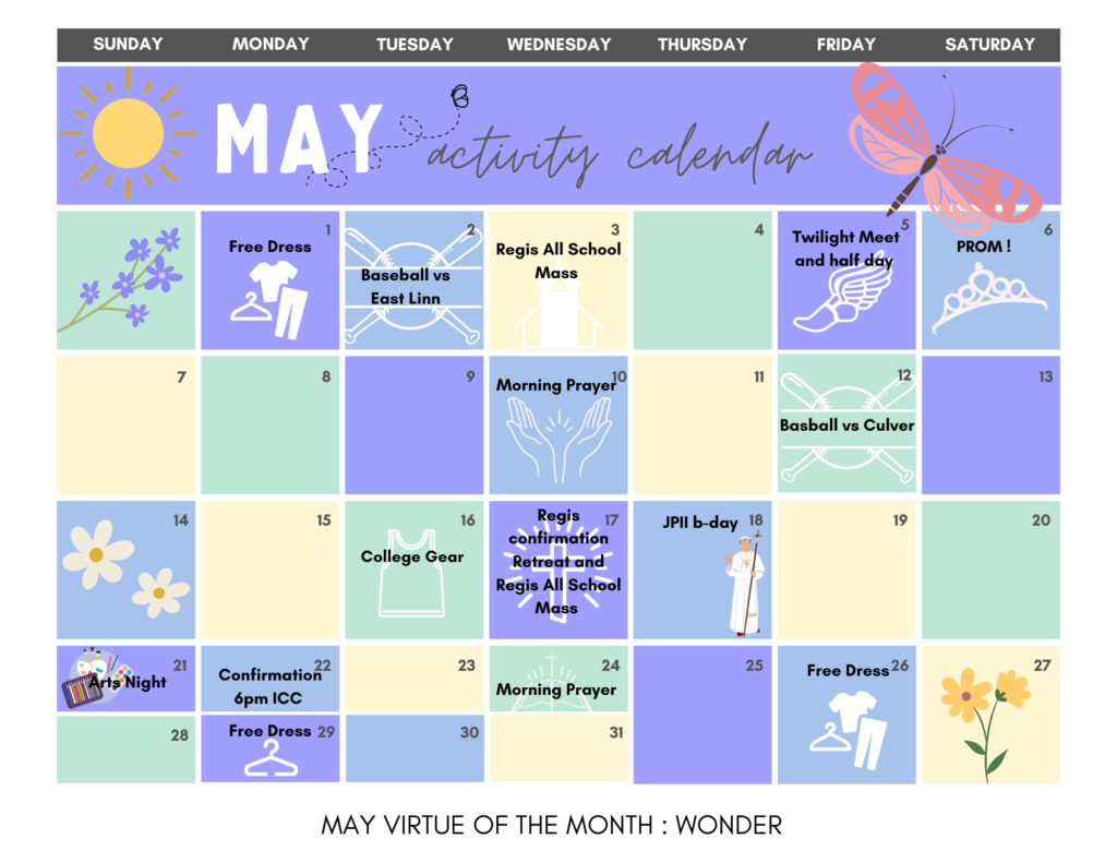 May 2023 Calendar